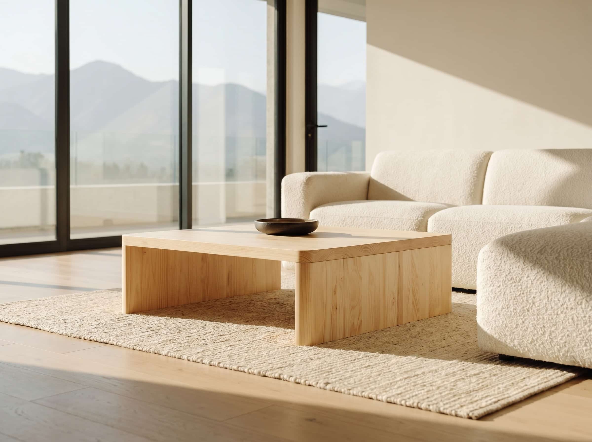 Mesa de Centro Rangiñ Kalafquen, ambiente santiago pino clear 4 para catalogo online, mostrando el producto con detalle para compra.