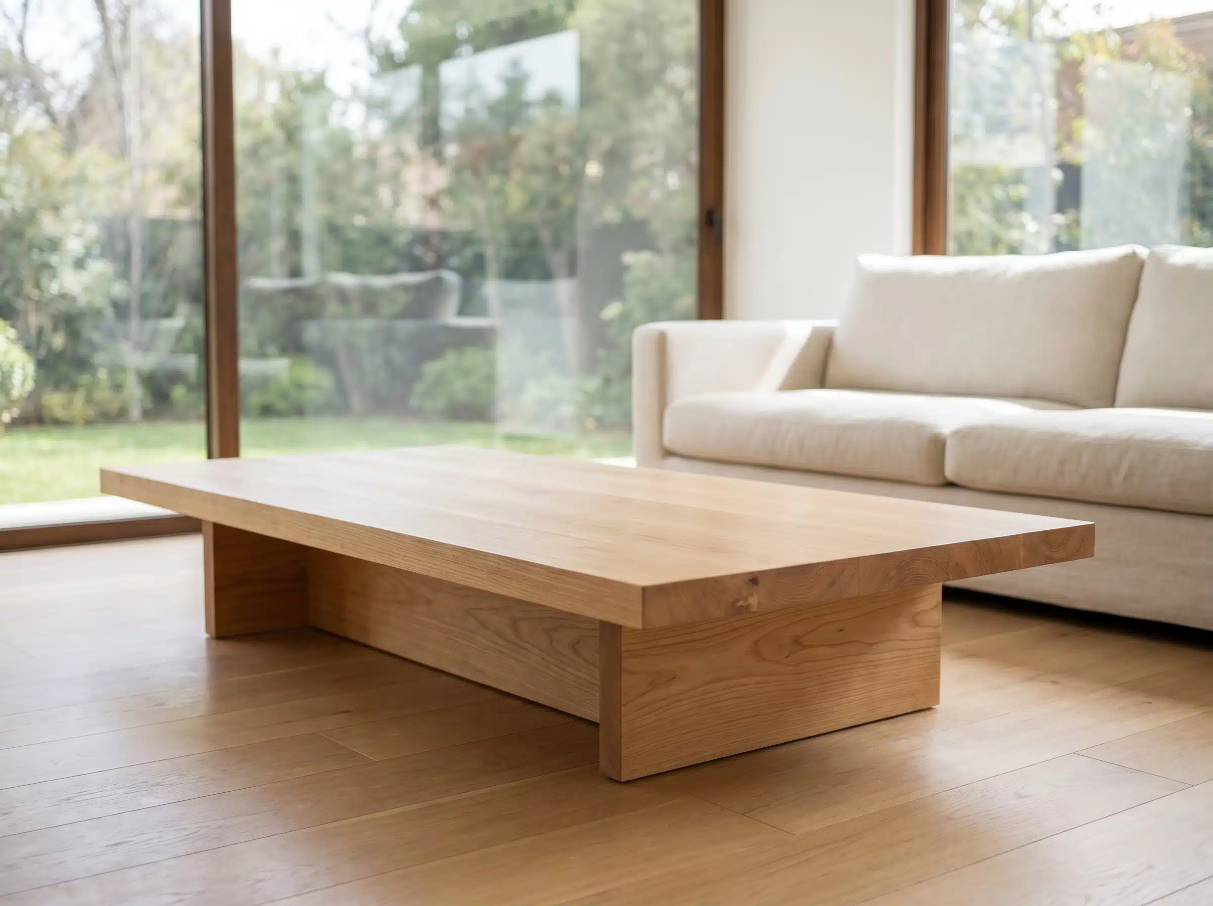Mesa de Centro Üllmen Kalafquen, ambiente sur premium pino clear 8 para catalogo online, mostrando el producto con detalle para compra.